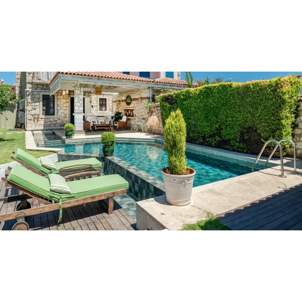 Serapool Piazza Green 33 x 66 cm керамогранитная плитка для бассейна - Фото №3