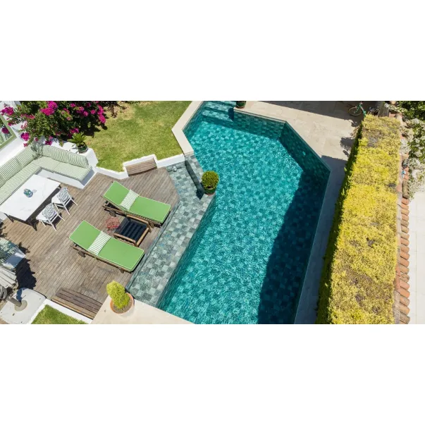 Serapool Piazza Green 33 x 66 cm керамогранитная плитка для бассейна - Фото №5