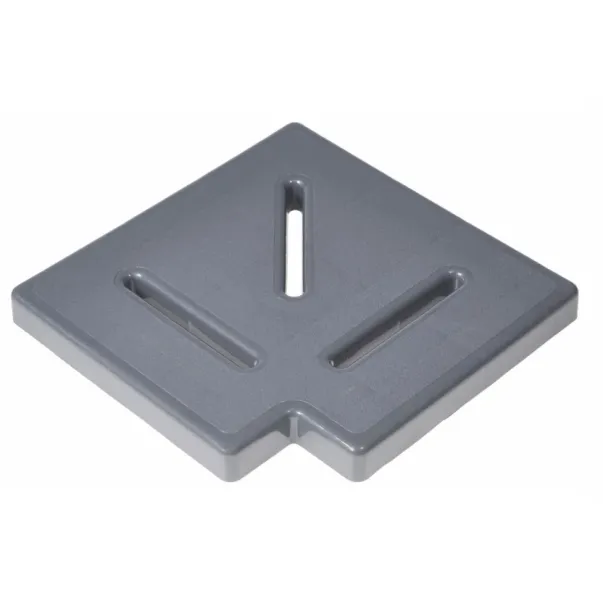 Aquaviva KP HKE25-G угловой элемент для переливной решетки 90° 195×25 мм