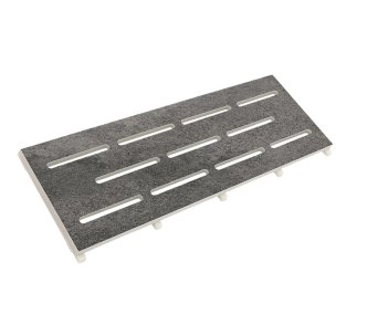 Serapool Pool Garden Anthracite Monoblock керамогранитная переливная решетка для бассейна, 65 x 29.5 см