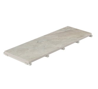 Serapool Beige Stone Monoblock Hidden керамогранитная переливная решетка для бассейна, 65 x 24.5 см