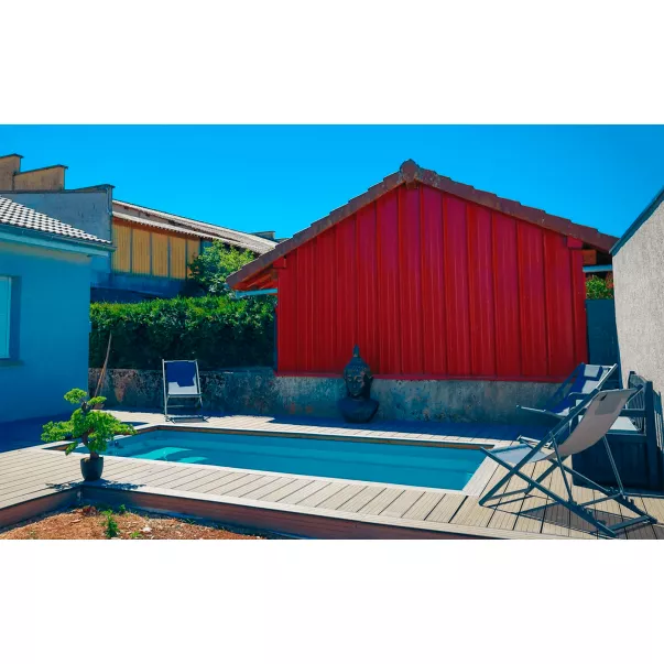 Rhino Pools Enzo 7 композитный басейн 7,5*3,7 м - Фото №2