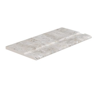 Serapool Silver Traverten керамогранитный бортовой камень для бассейна, 24.50 x 50 cm