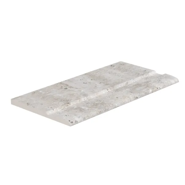 Serapool Silver Traverten керамогранитный бортовой камень для бассейна, 29.50 x 50 cm
