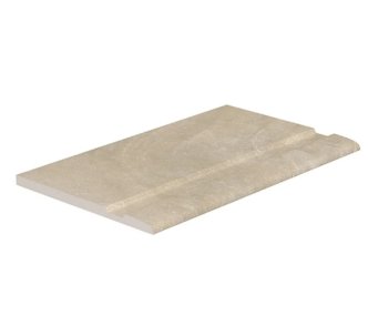 Serapool Pool Garden Beige керамогранітний бортовий камінь для басейну, з рукохватом, 24.50 x 50 cm