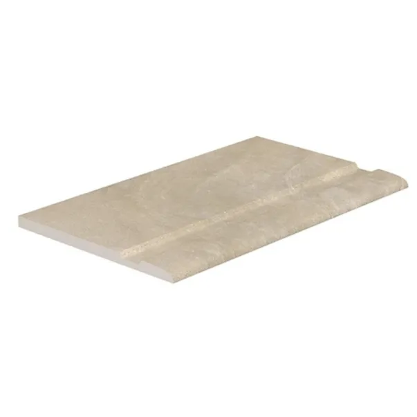 Serapool Pool Garden Beige керамогранитный бортовой камень для бассейна, с рукохватом, 24.50 x 50 cm