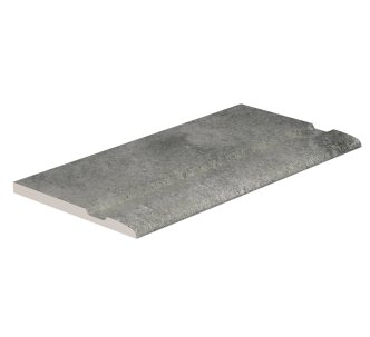 Serapool Pool Garden Grey керамогранітний бортовий камінь для басейну, 24.50 x 50 cm