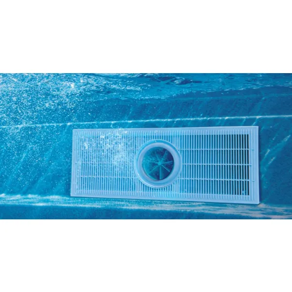 Hydrostar BGA 160K Poly-Shaft Single вбудована турбінна протитечія для басейну 50–160 м3/год, 230 В,  лицьова панель пластик - Фото №4