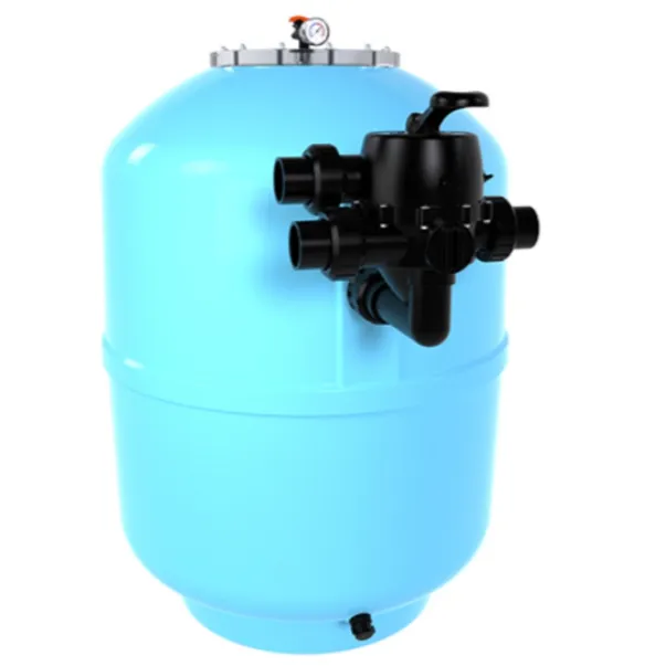 Emaux GAC600 14 м3/ч песчаный фильтр для бассейна, с боковым подключением - Фото №3