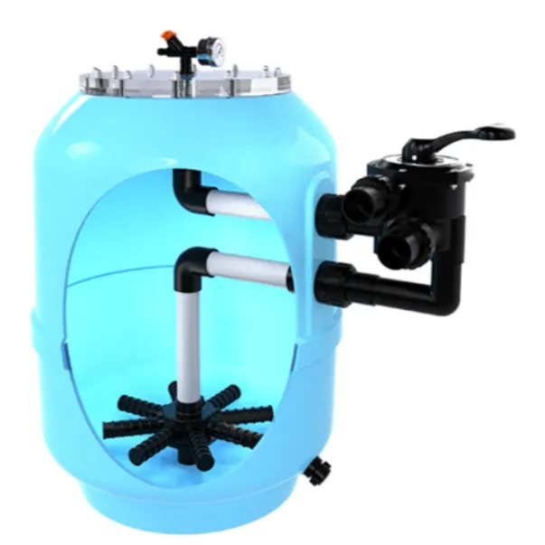 Emaux GAC750 22 м3/ч песчаный фильтр для бассейна, с боковым подключением - Фото №6