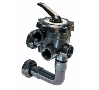 Шестипозиційний кран Hayward SIDE, різьблення 2