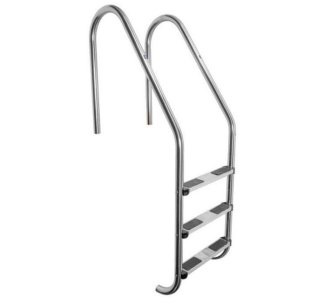 Gemas Overflow драбина для басейну для широкого борту, 4 сходинки, AISI-316
