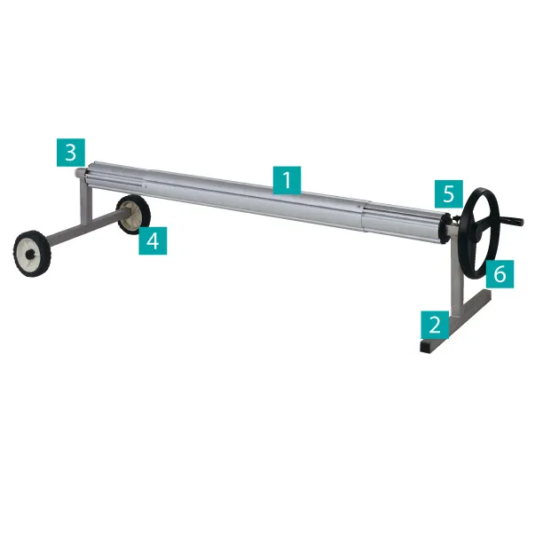 Del мобильное сматывающее устройство Vega max 4-6х13м (Франция), W-ENPT01200 - Фото №3