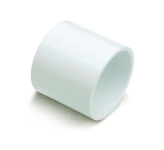 Genova муфта соединительная белая ПВХ USA 1 1/2 мм