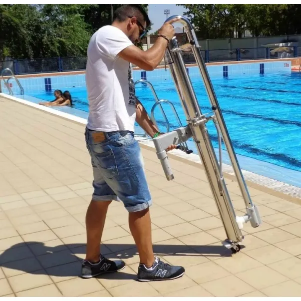 METALU PK лифт-подъёмник для инвалидов, съемный, гидравлический - Фото №7