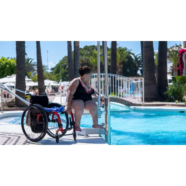 METALU PK лифт-подъёмник для инвалидов, съемный, гидравлический - Фото №5