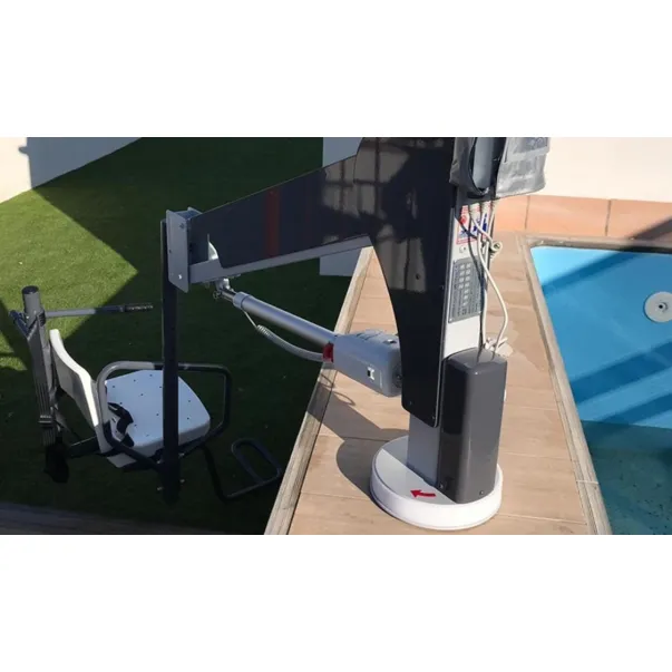 METALU 3200 ліфт-підйомник для інвалідів, стаціонарний, акумуляторний, ручне обертання - Фото №5