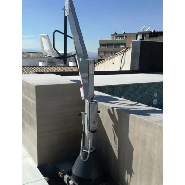 METALU 3400 лифт-подъёмник для инвалидов, стационарный, акумуляторний, ручной поворот - Фото №6