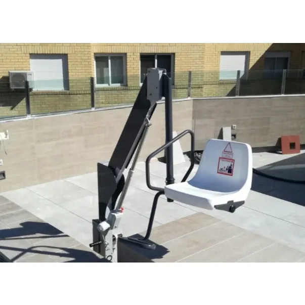 METALU 3400 лифт-подъёмник для инвалидов, стационарный, акумуляторний, ручной поворот - Фото №2