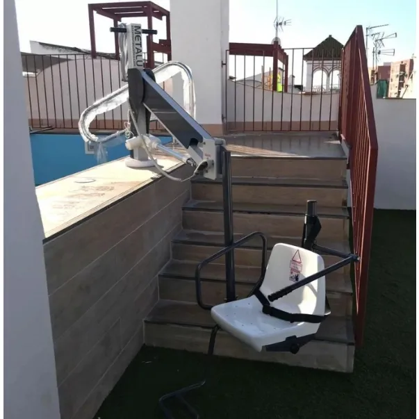 METALU 3200 Auto лифт-подъёмник для инвалидов, стационарный, акумуляторний, автоматический поворот - Фото №2