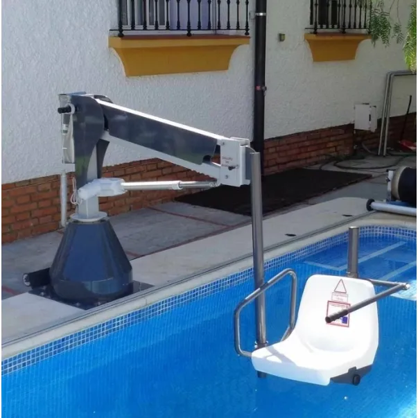 METALU 3000 ліфт-підйомник для інвалідів, стаціонарний, акумуляторний, ручне обертання - Фото №3