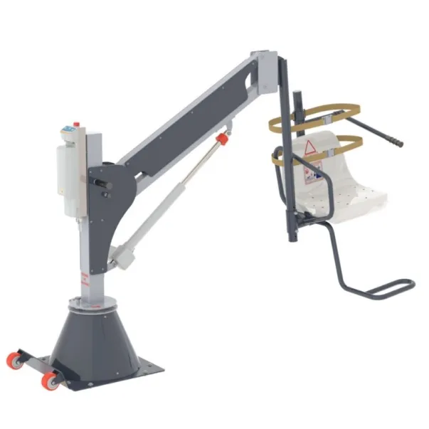 METALU 3000 ліфт-підйомник для інвалідів, стаціонарний, акумуляторний, автоматичний поворот - Фото №8