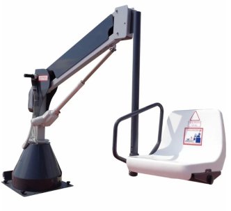 METALU 3000 ліфт-підйомник для інвалідів, стаціонарний, акумуляторний, автоматичний поворот