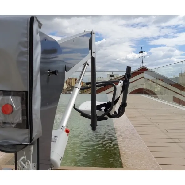 METALU 3800 лифт-подъёмник для инвалидов, стационарный, акумуляторний, ручной поворот - Фото №7