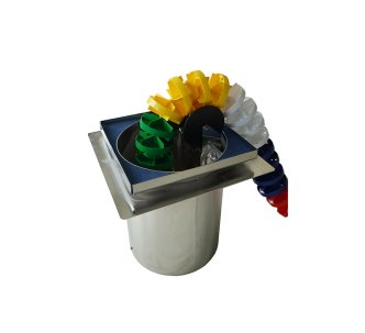 Golfinho E5192, AISI-316 система складирования дорожки под палубой