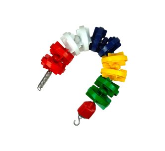 Golfinho E5304.25SS Olympic PRO разделитель дорожки (150 мм, 25 м, нержавеющая сталь)