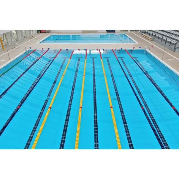 Golfinho E5304.25SS Olympic PRO разделитель дорожки (150 мм, 25 м, нержавеющая сталь) - Фото №6