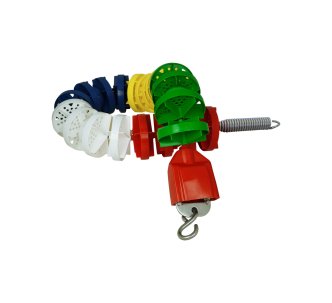 Golfinho E5239.50SS Olympic разделитель дорожки (100 мм, 50 м, нержавеющая сталь)