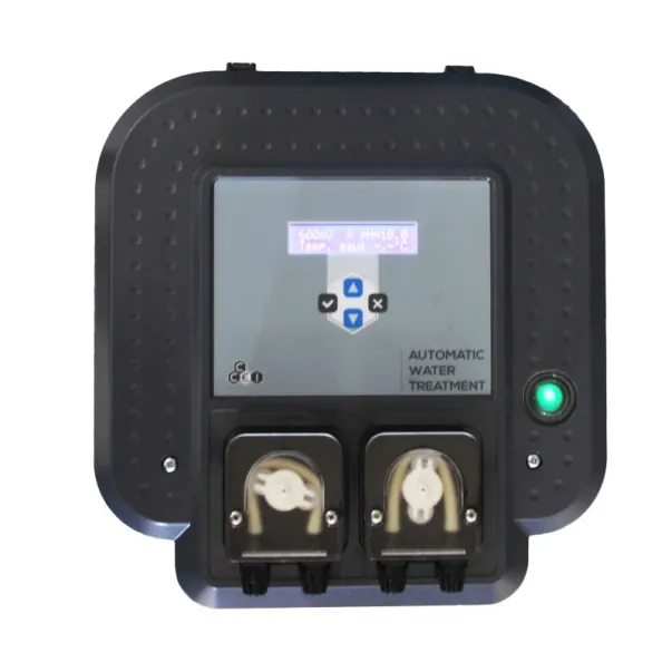 CCEI Equalizo DUO флокулянт/альгицид/дезинфекция + набор pH система перистальтических дозирующих насосов