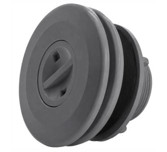 Emaux EM2836 форсунка пилососна під лайнер, Dark Grey