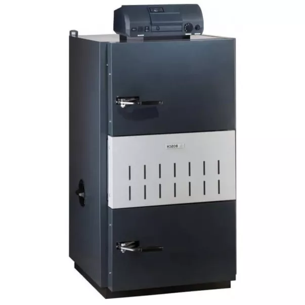 BOSCH Solid 5000 W SFW 32 HF UA 32 кВт пиролизный котел напольный стальной