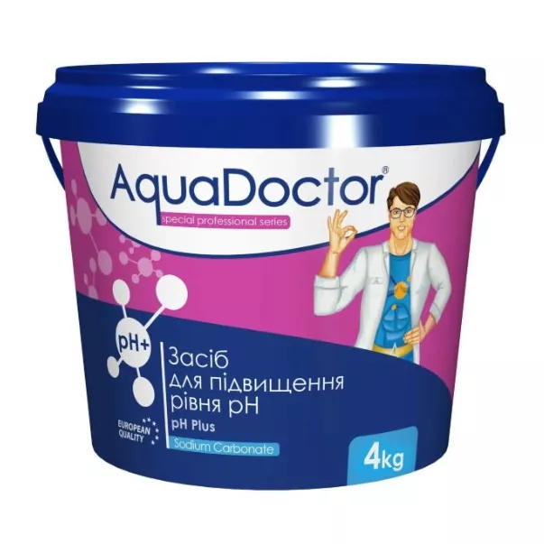 AquaDoctor ph plus 4 кг препарат для підвищення рівня pH 