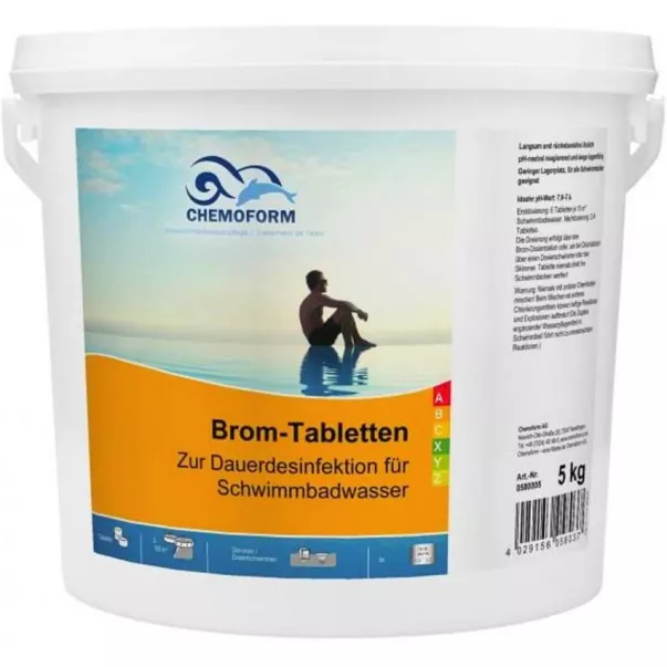 Chemoform Brom Tabletten средство на основе активного брома 20 г 5 кг