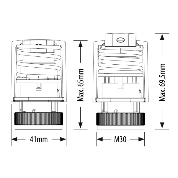 Engo E30NC230 термоэлектрический привод  - Фото №4