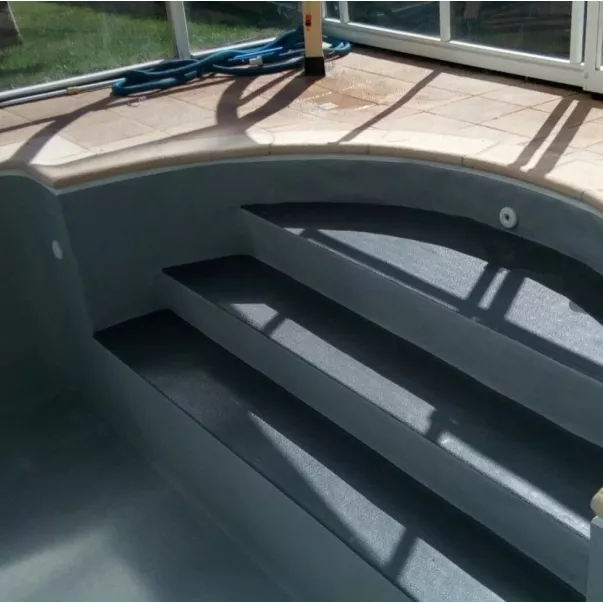 Cefil Touch Reflection Anthracite антрацит ПВХ пленка для бассейна (лайнер) текстурный 2,05 м - Фото №5