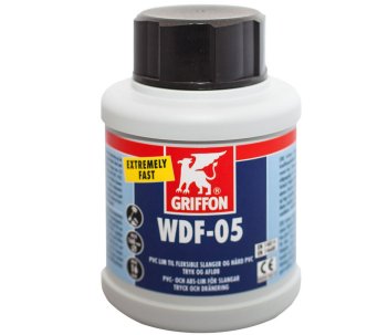 Griffon WDF-05, 500 гр клей тиксотропний для гнучких труб ПВХ