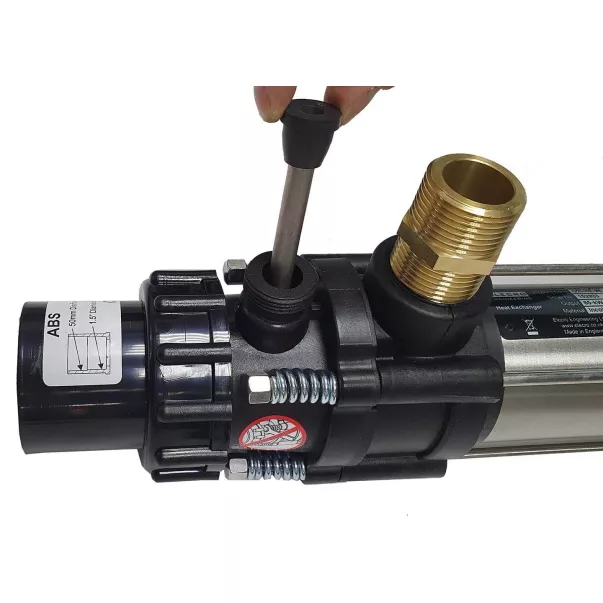 Elecro G2I 85 кВт Incoloy трубчастий теплообмінник для басейну AISI 316 - Фото №3