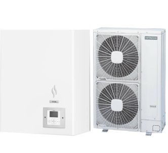Hitachi Yutaki S RWM-8.0NE/ RAS-8WHNPE 25,5 кВт инверторный тепловой насос для отопления и ГВС