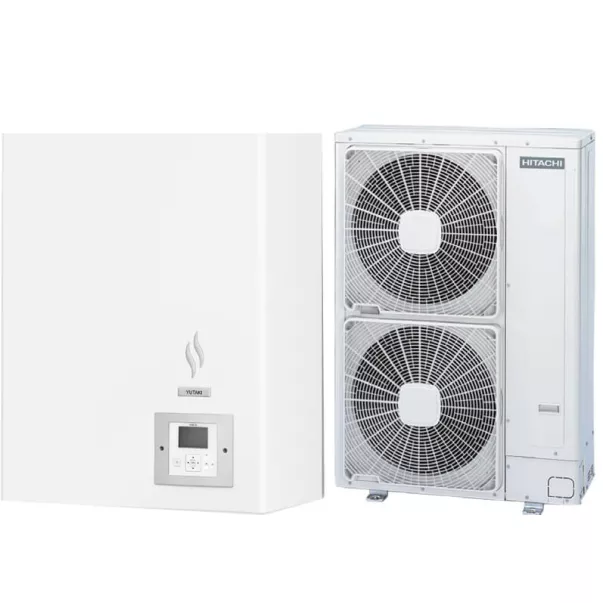 Hitachi Yutaki S RWM-8.0NE/ RAS-8WHNPE 25,5 кВт инверторный тепловой насос для отопления и ГВС