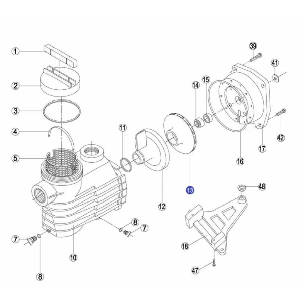 Крыльчатка насоса Kripsol KS/EP/KNG - Фото №2