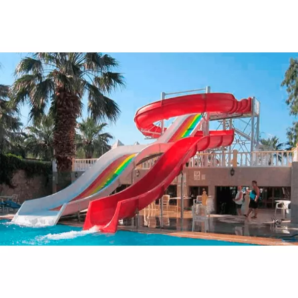 Комбинированная аква-зона с водными горками Wide Slide и Compact Slide тип 2 - Фото №3
