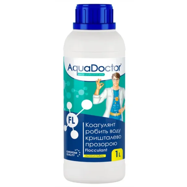 AquaDoctor FL 1л коагулюючий засіб рідкий