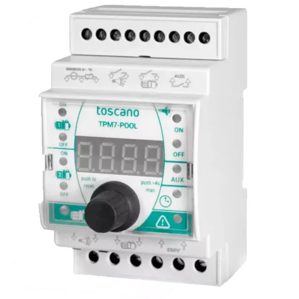 Toscano TPM-POOL-B, 230 В, Bluetooth панель управления универсальная