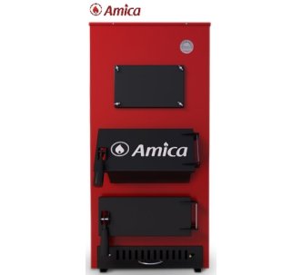 Amica Solid 30 35 кВт твердотопливный котел напольный