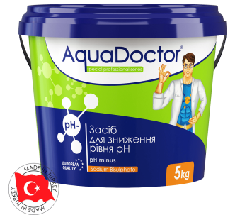 AquaDoctor ph minus 5 кг средство для уменьшения уровня pH 
