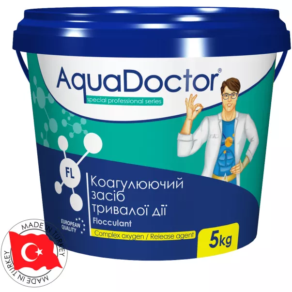 Aquadoctor FL коагулирующее средство в гранулах длительного действия 5 кг - Фото №2